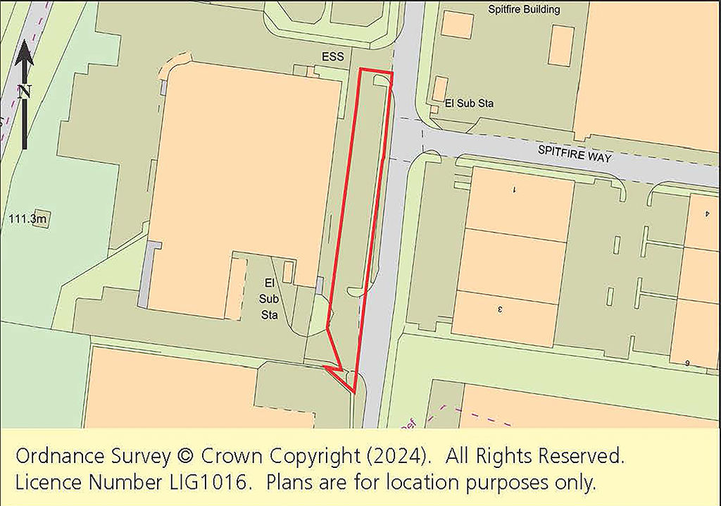 Lot: 49 - SPECULATIVE FREEHOLD LAND ON INDUSTRIAL ESTATE - 